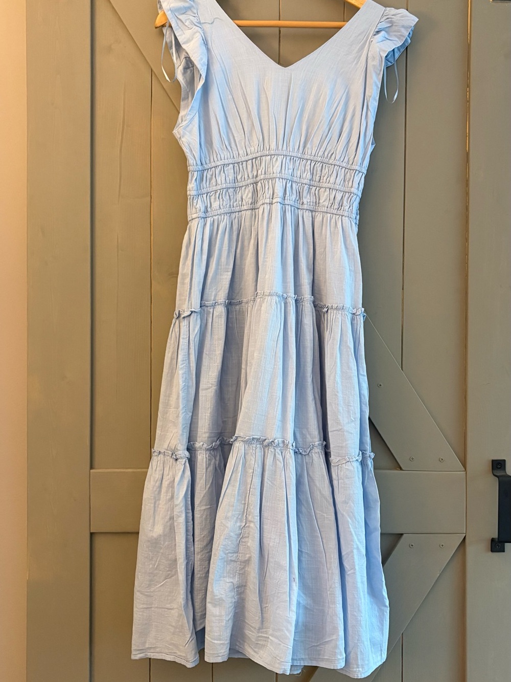 LC Lauren Conrad Sky Blue Sleeveless Dress - Picture 2 of 7